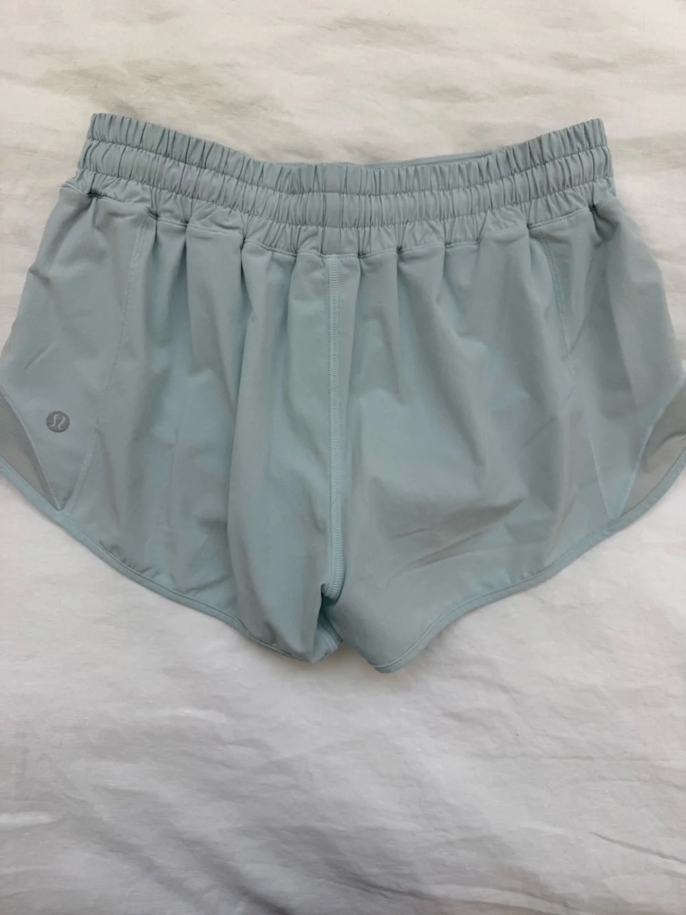 Lululemon Light Blue Hotty Hot low-rise short
